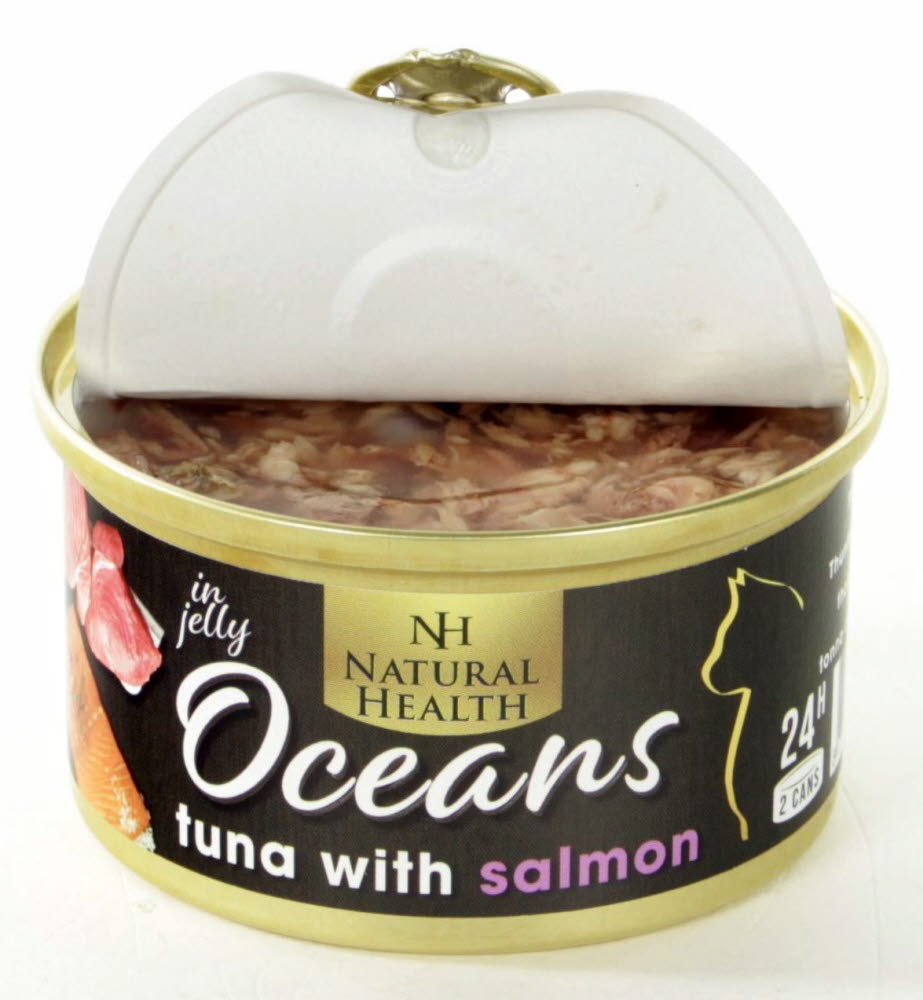 Natural Health Cat Oceans Tuna & Salmon 85 Gram