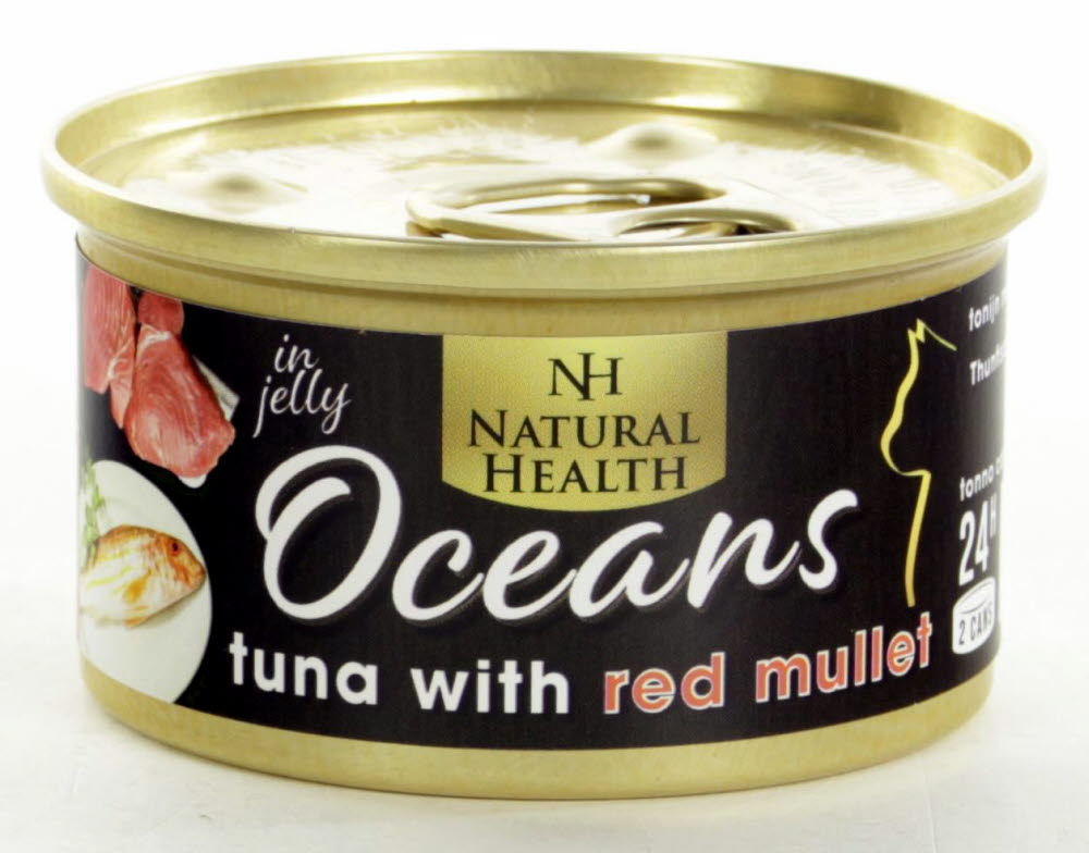 Natural Health Cat Oceans Tuna & Red Mullet 85 Gram