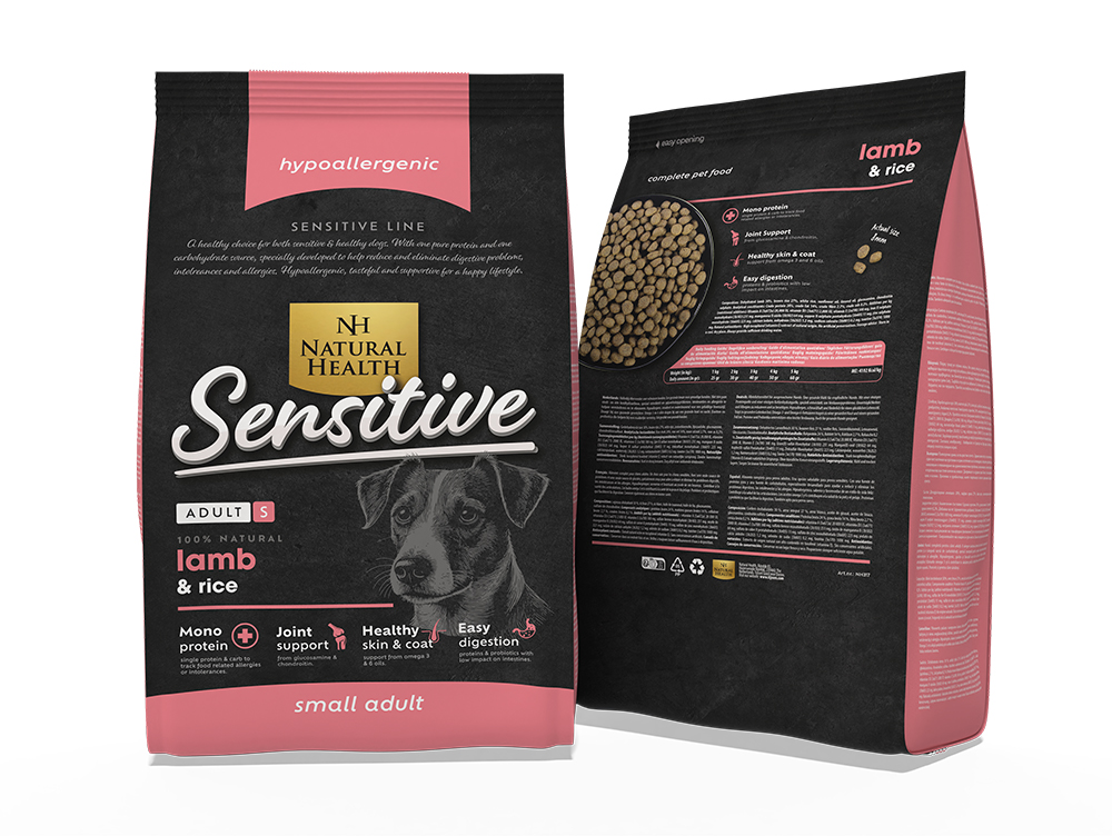 Natural Health Dog Lamb & Rice Small Bite