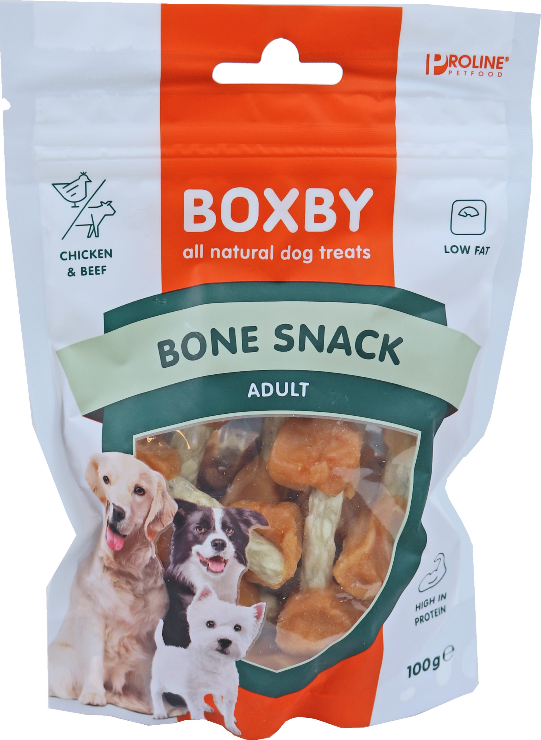 Proline Boxby Bonesnack 100 Gram
