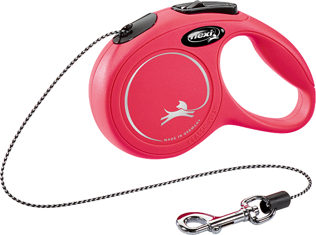 Flexi  New Classic Koord XS Rood 3 Meter