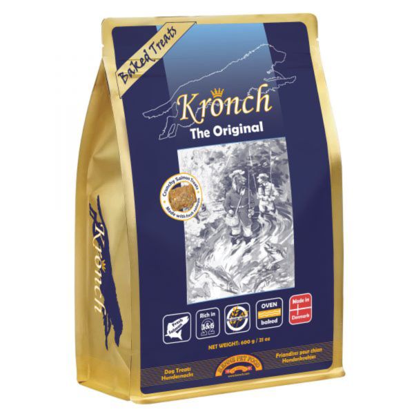 Lakse Kronch Zalmsnacks 100% Zalm 600 Gram