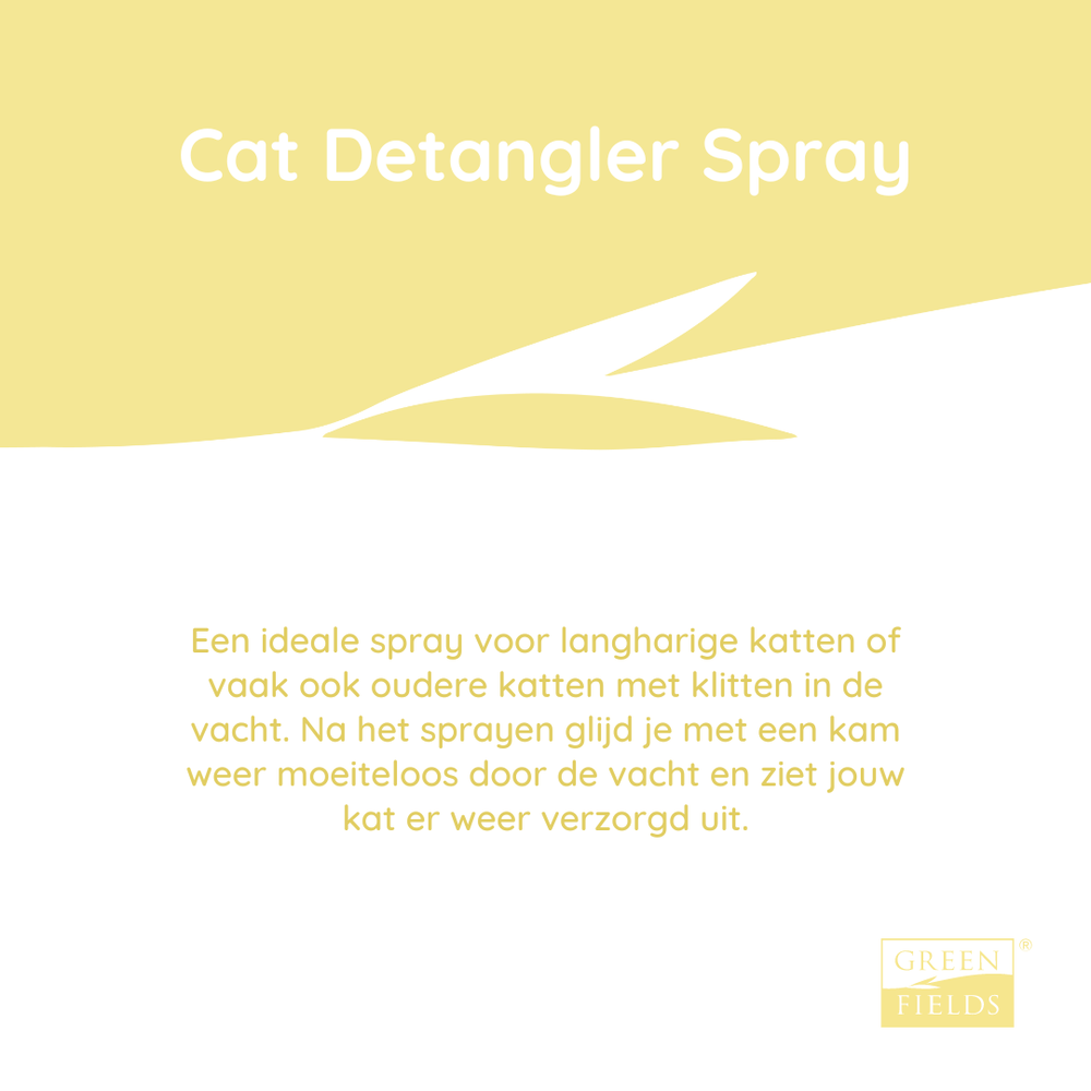 Greenfields Anti-Klit Spray Voor Katten 270ML