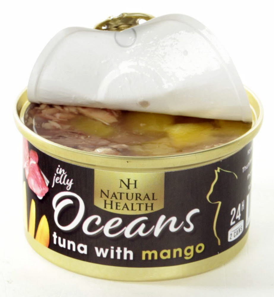 Natural Health Cat Oceans Tuna & Mango 85 Gram