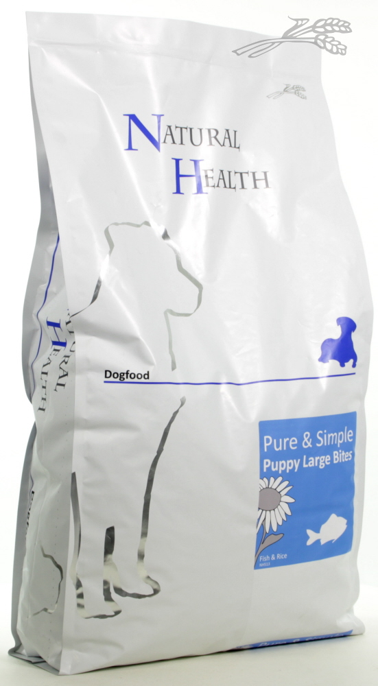 Natural Health Puppy Fish & Rice Large Bite