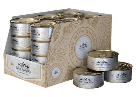 Riverwood Caviar For Cats Tuna With Quinoa In Jelly 85 Gram