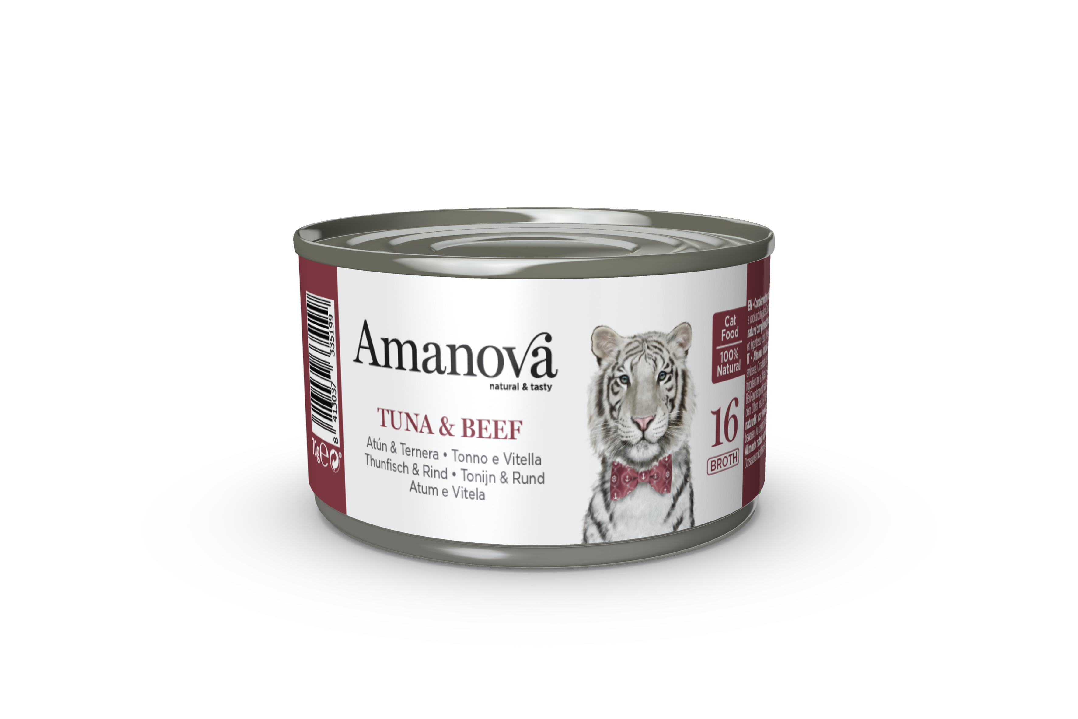 Amanova Cat Tuna & Beef 70 Gram