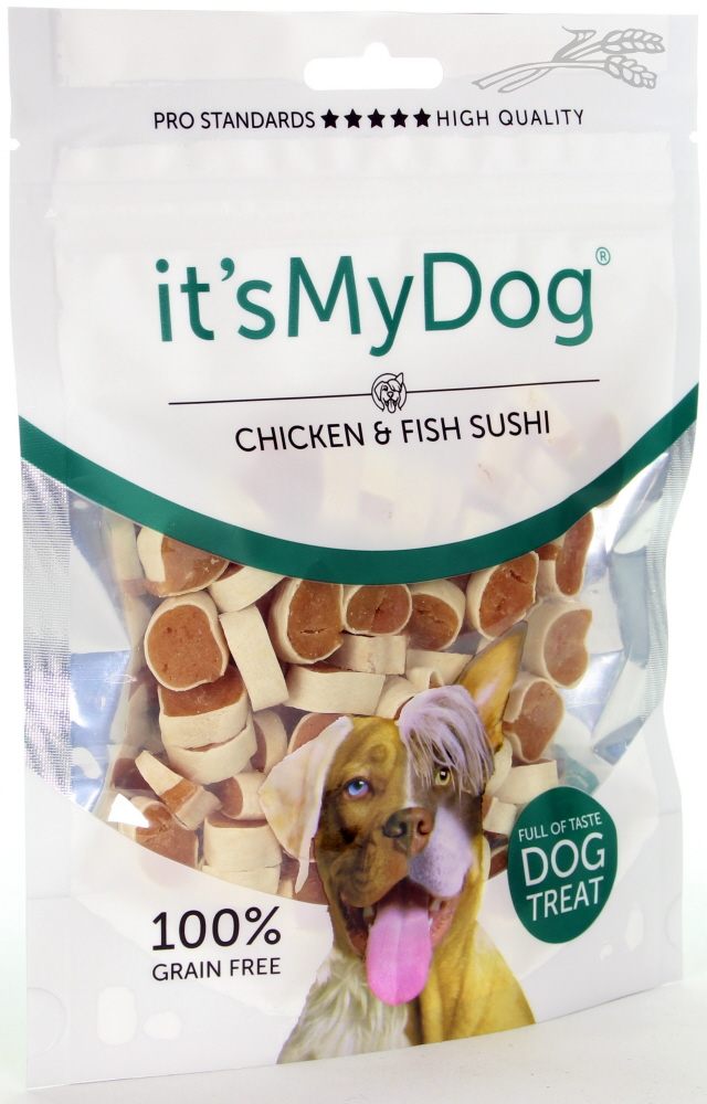 It's My Dog Chicken & Fish Sushi 85 gram
