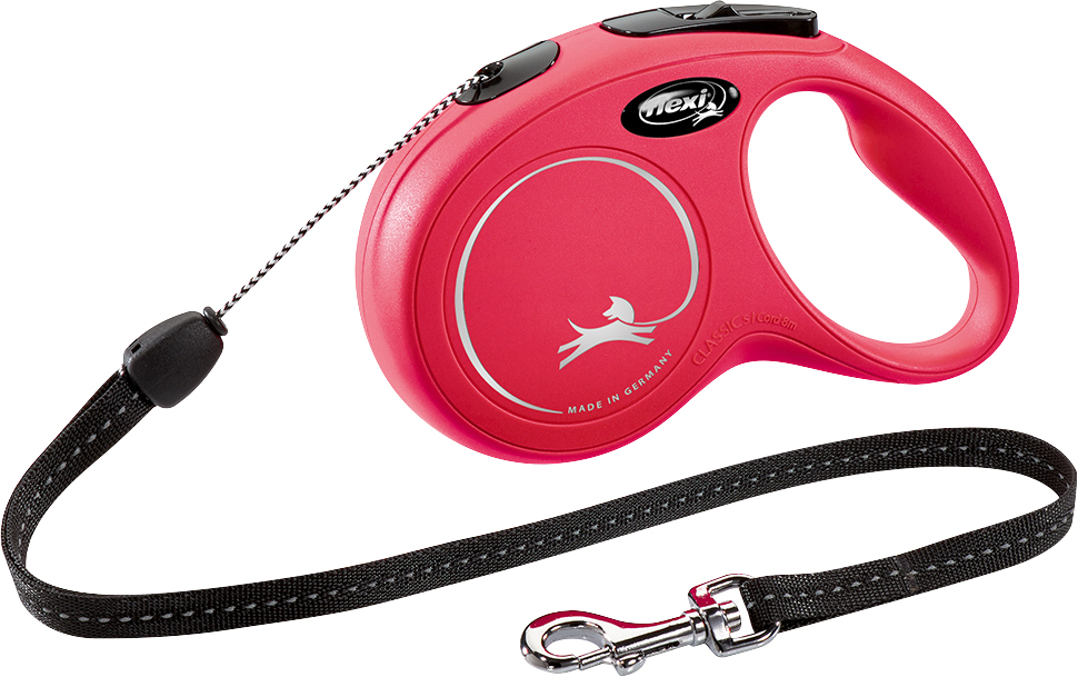 Flexi New Classic Koord Small Rood 8 Meter