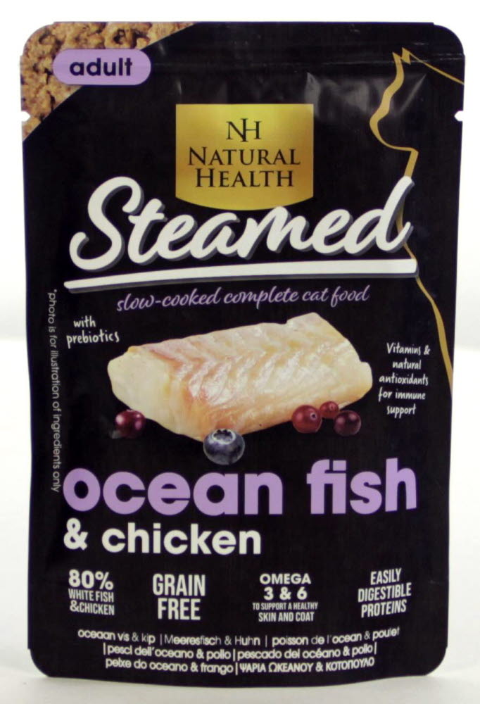 NH Cat Steamed Ocean Fish 85 Gram
