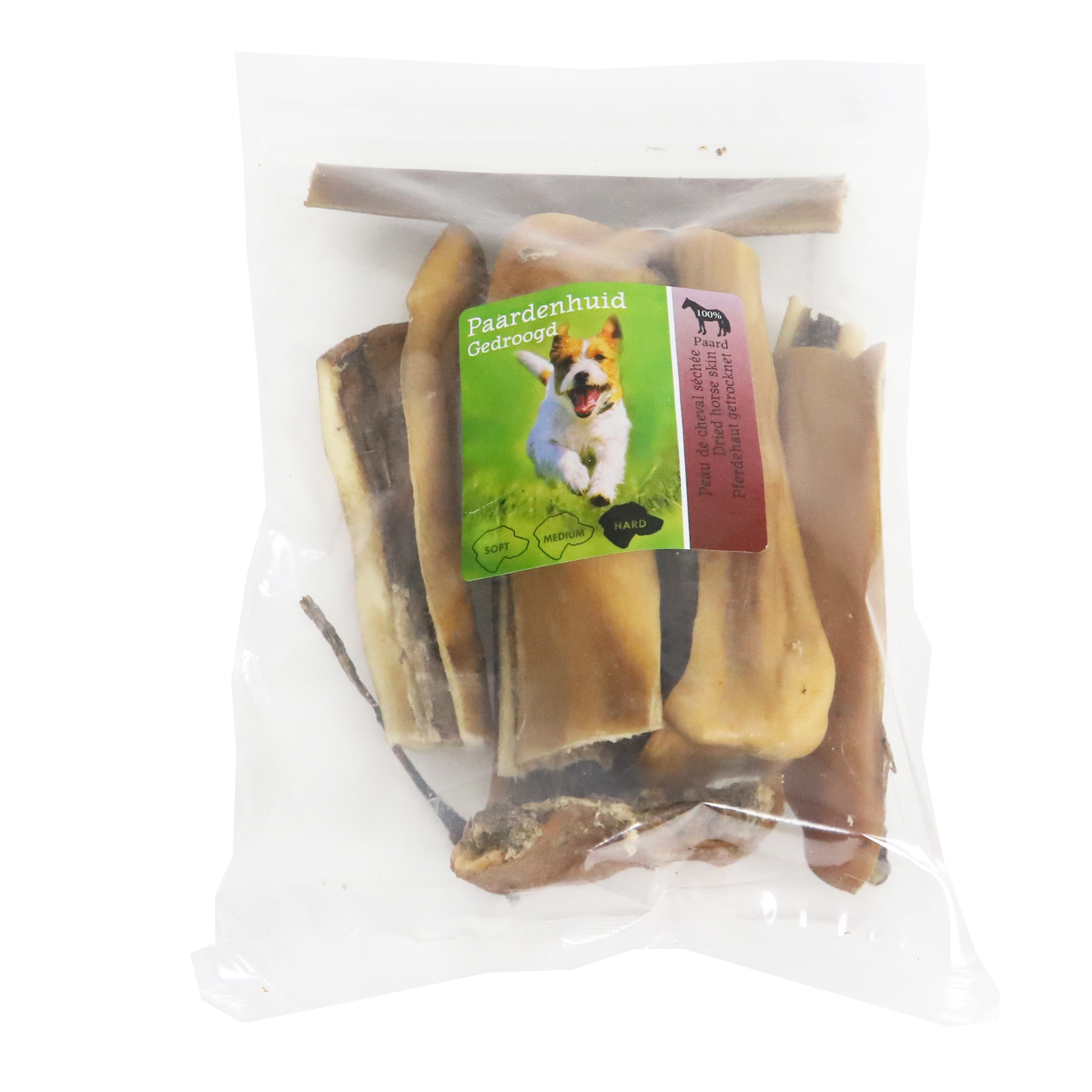 Natuurlijke Snack Paardenhuid Gedroogd 250 Gram