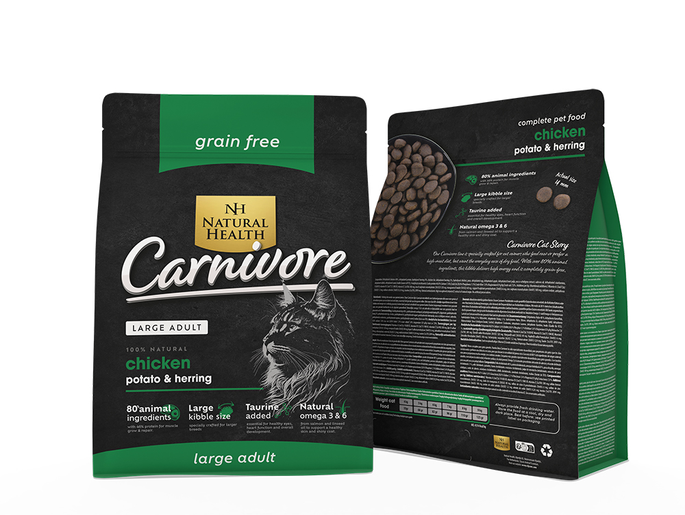 Natural Health Cat Carnivore Large Bite