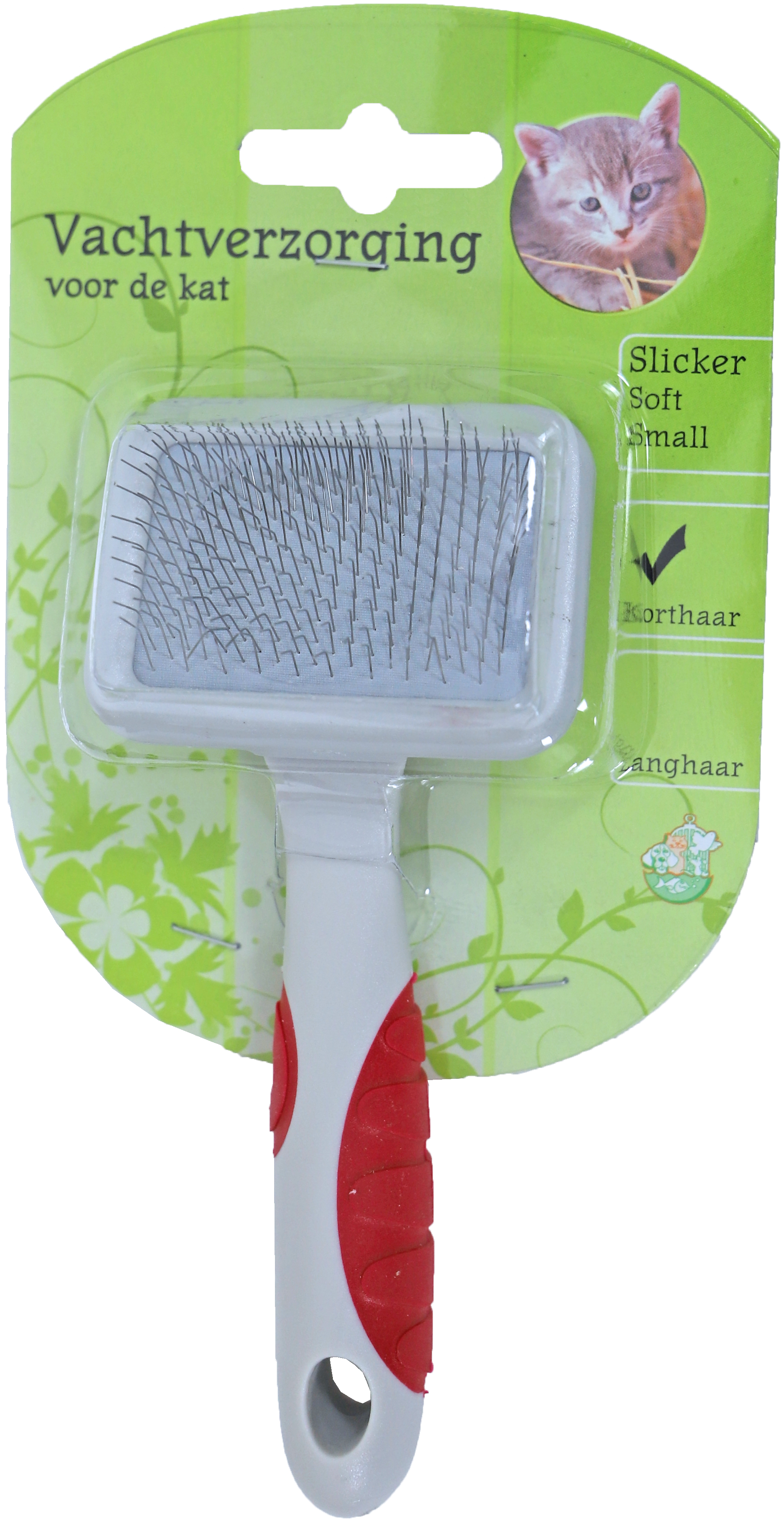 Kattenborstel Slicker soft Small