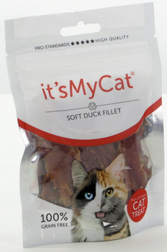 It's My Cat Treat Duck Soft Fillets 50 Gram