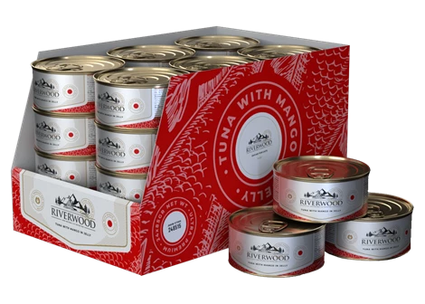 Riverwood Cat Tuna With Mango In jelly 85 Gram