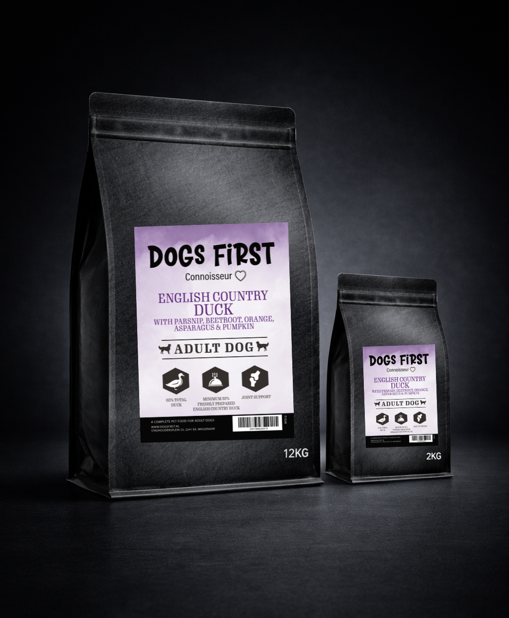 Dogs First Connoisseur Adult Duck