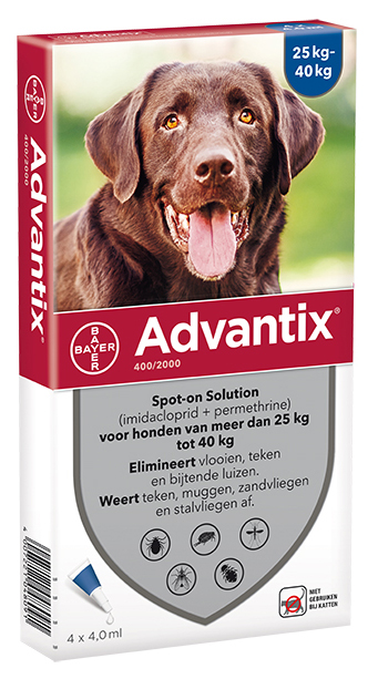 Advantix Spot-On Hond 400 4 PIP