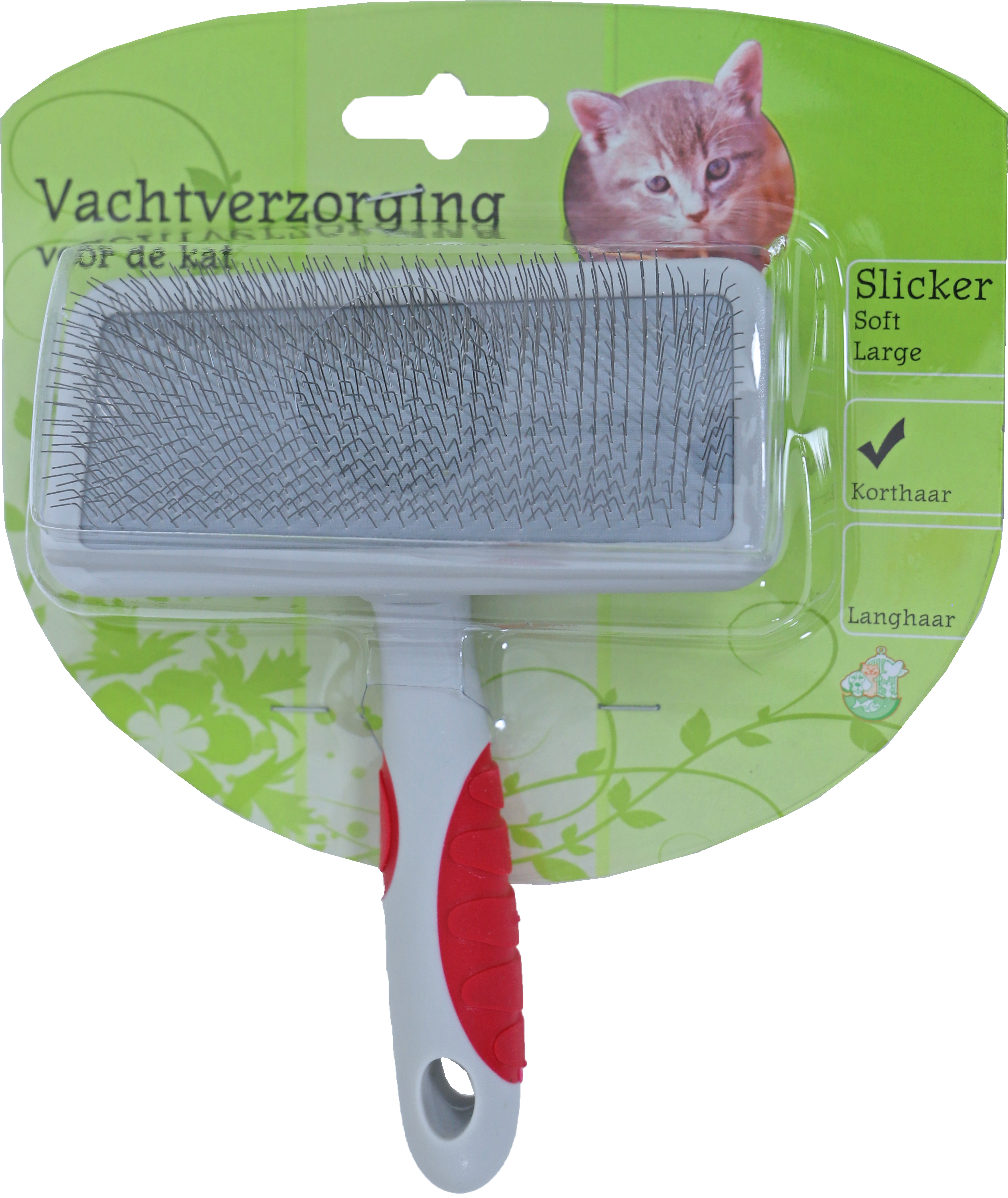 Kattenborstel Slicker Soft Large