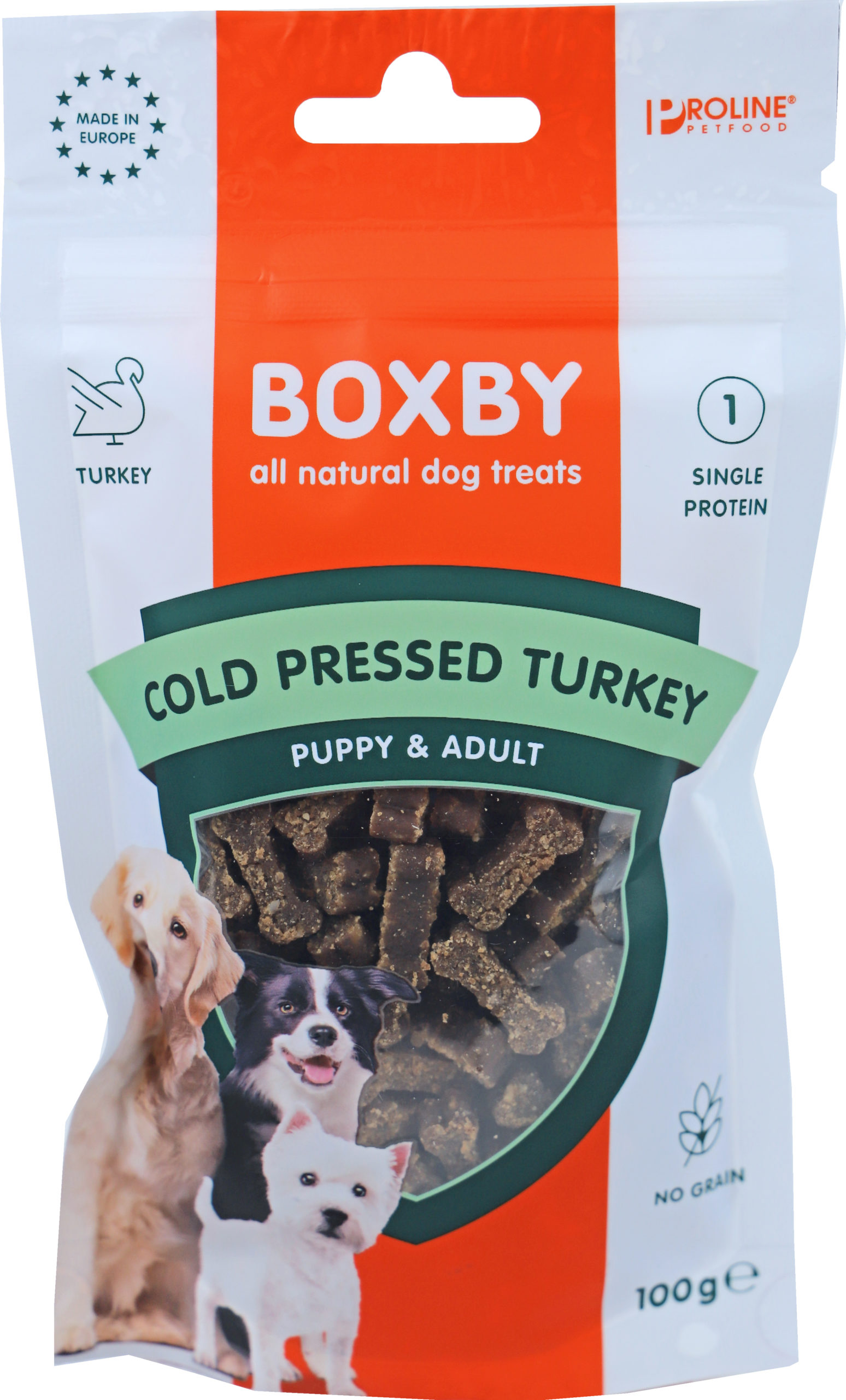 Proline Boxby Cold Pressed Turkey 100 gram