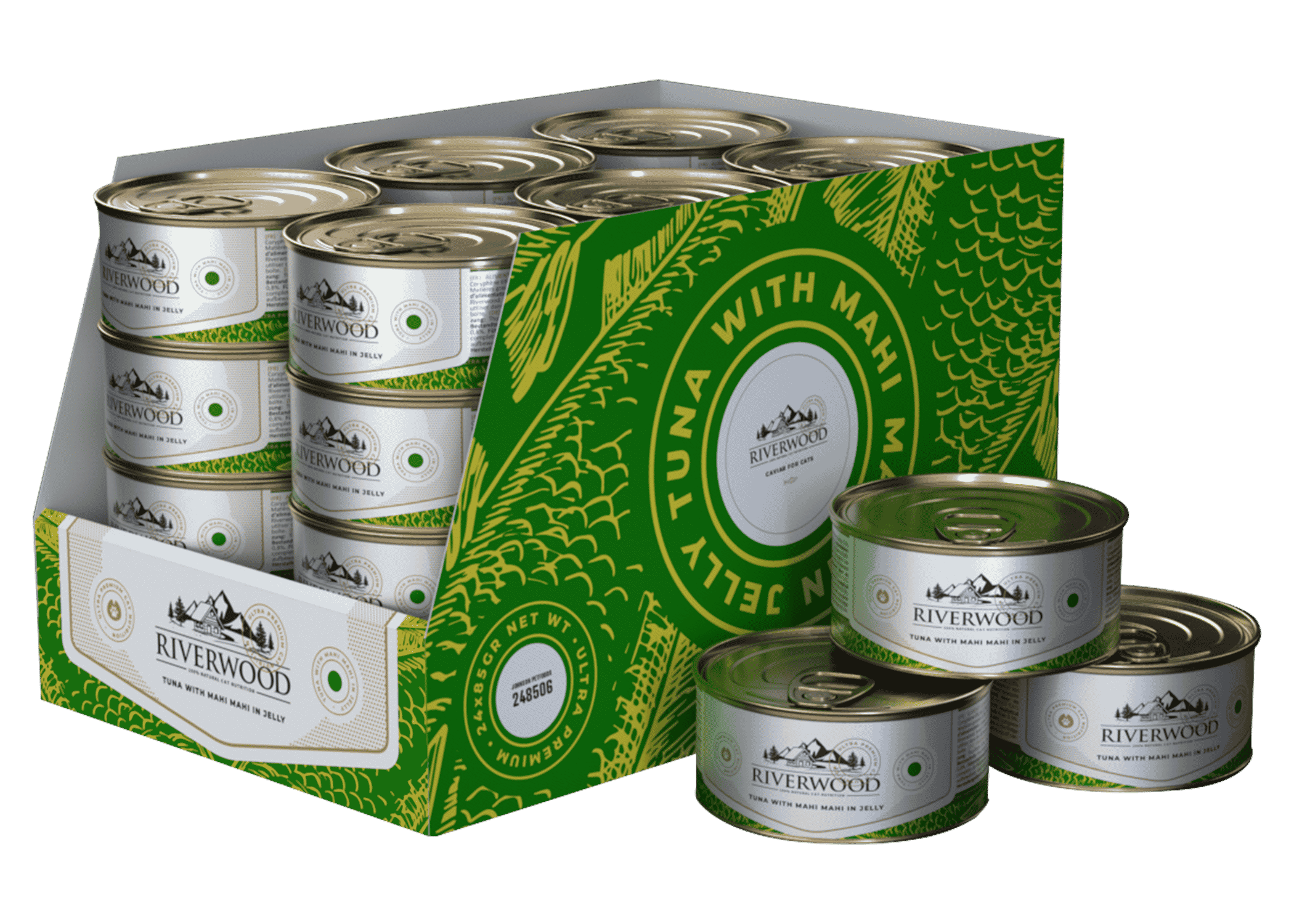 Riverwood Caviar For Cats Tuna With Mahl In Jelly 85 Gram