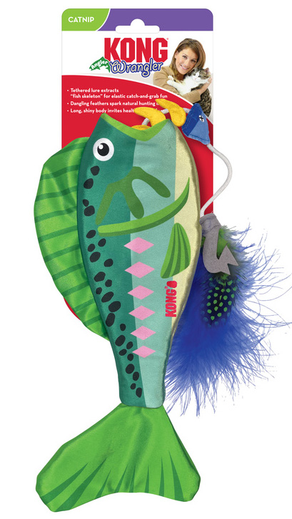Kong Wrangler Angler Fish Assorti 53 CM