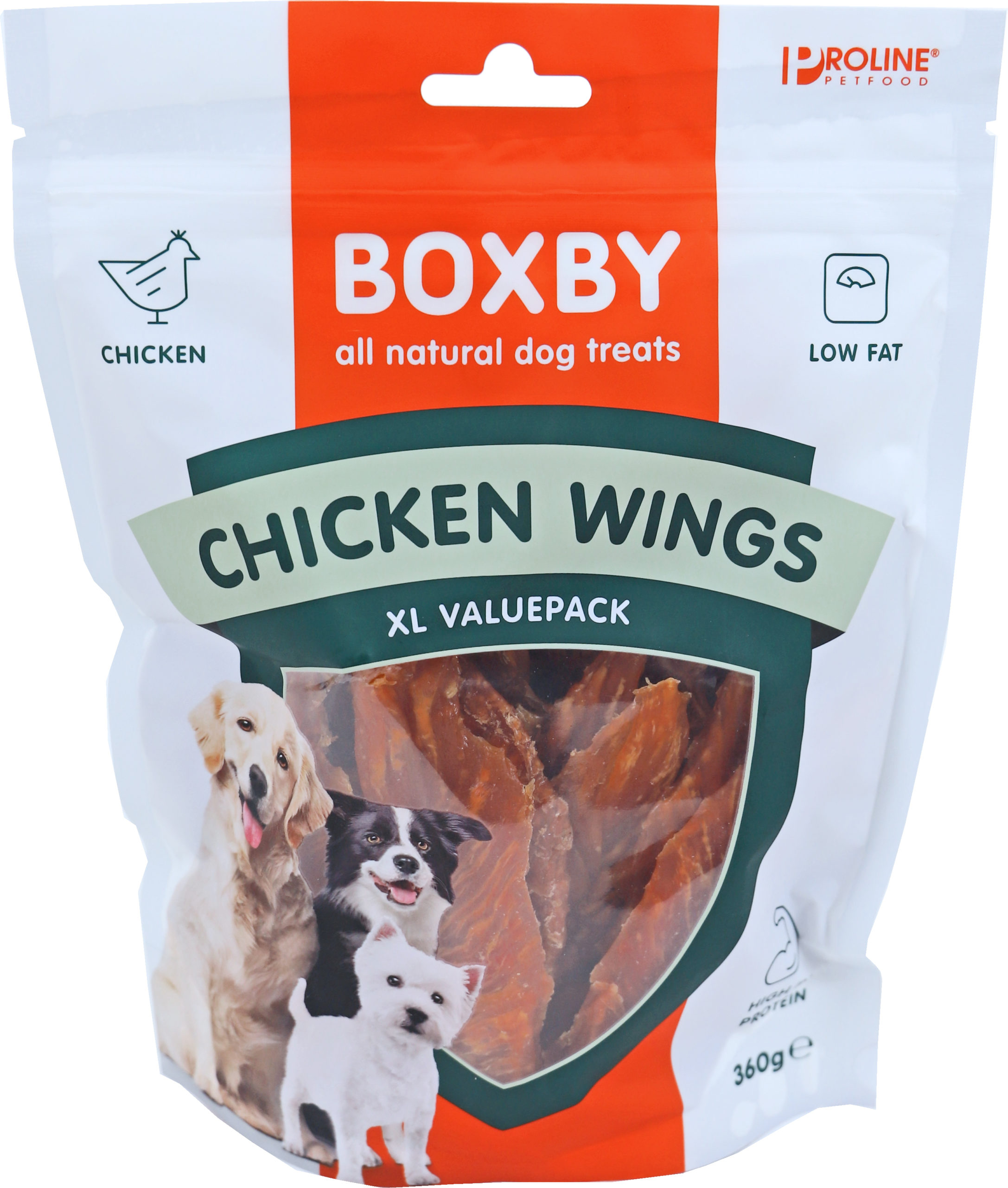 Proline Boxby Kipwings Valuebag 360 Gram