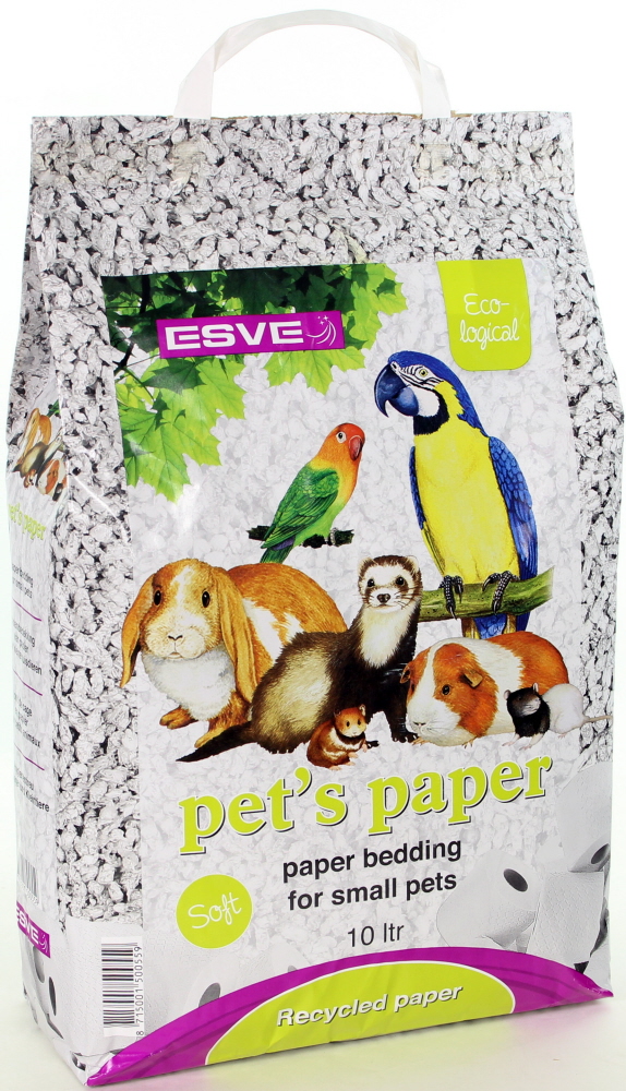 ESVE Pet's Paper Bodembedekking 10 Liter