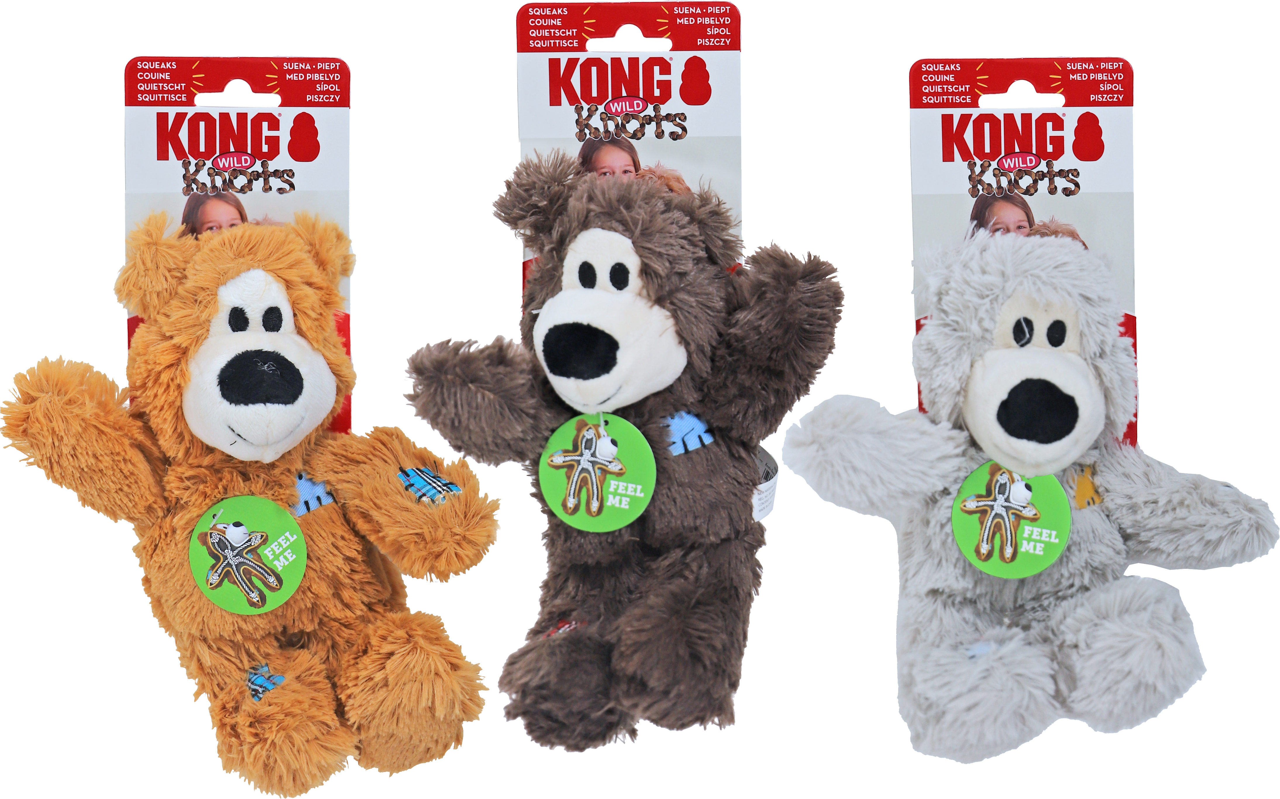 Kong Wildknots Bear Small/Medium