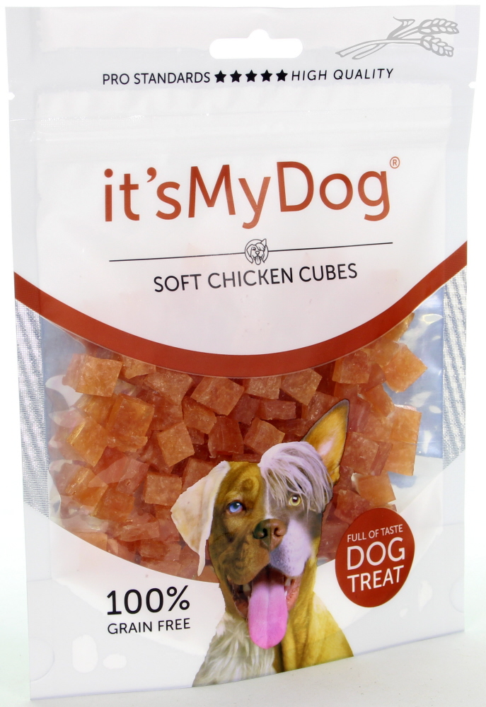 It's My Dog Chicken Soft Cubes 85 gram