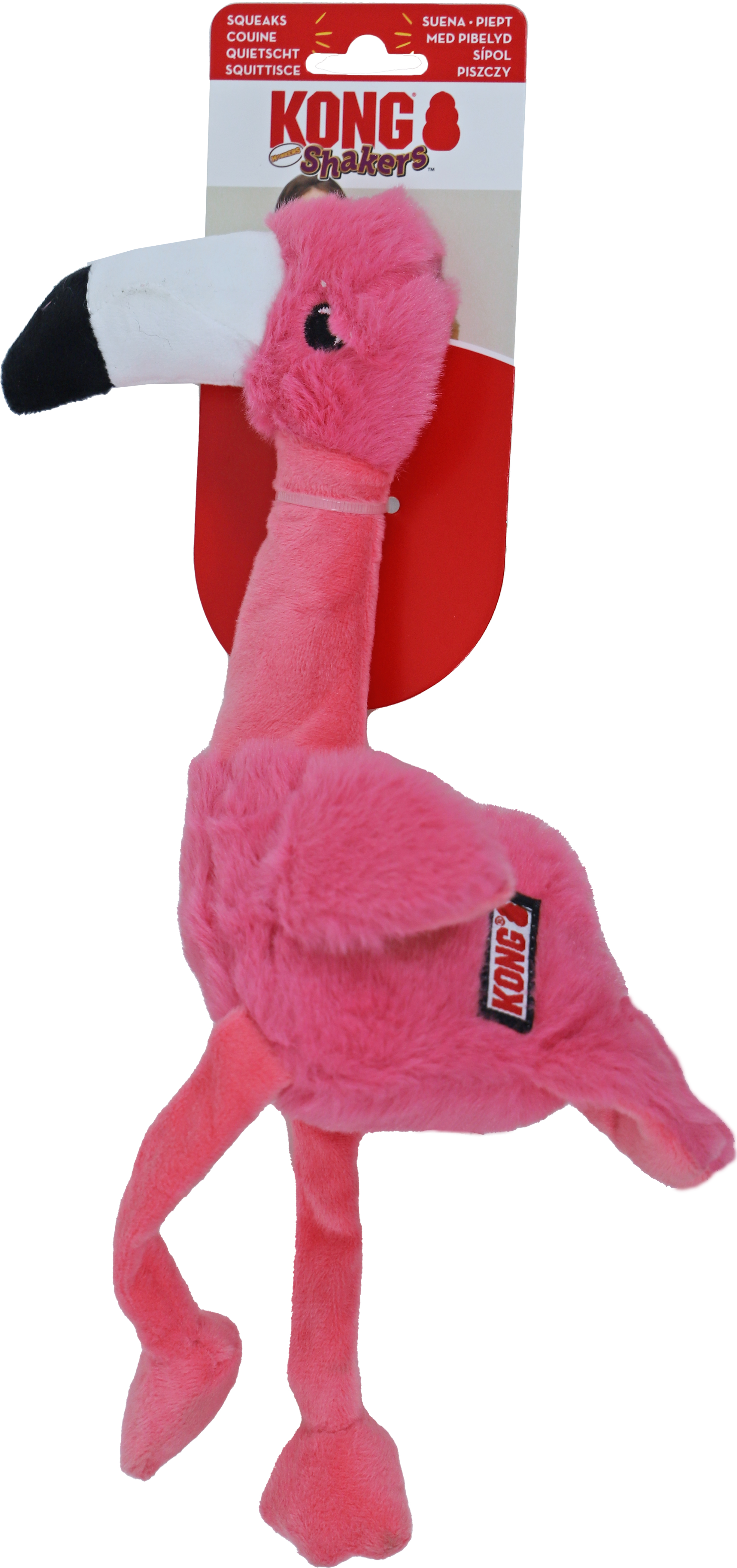 Kong Hond Shakers Honkers Flamingo, Small.