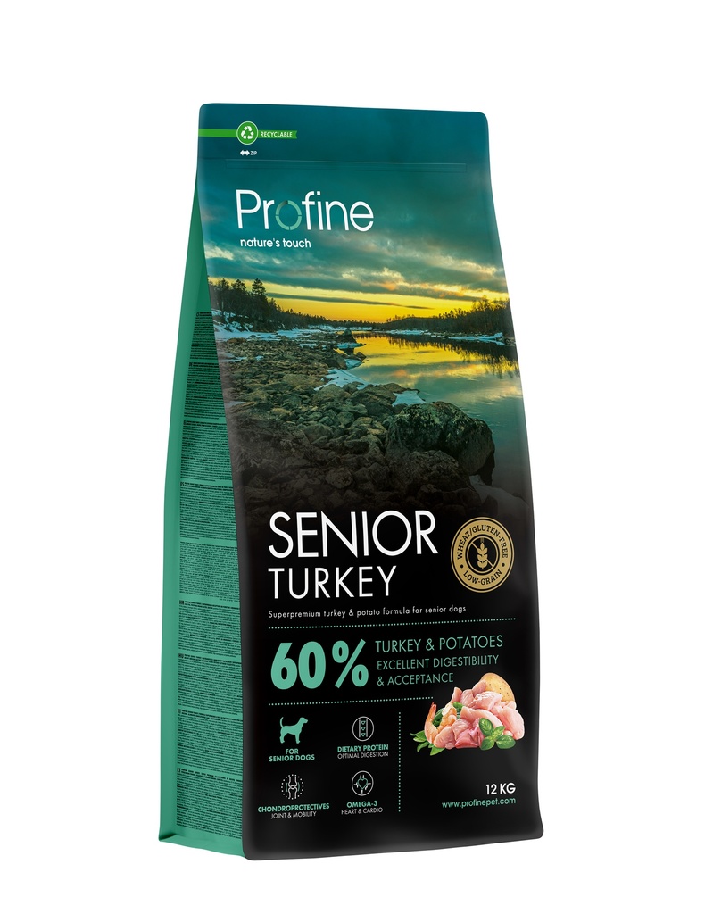 Profine Dog Dry Senior Turkey