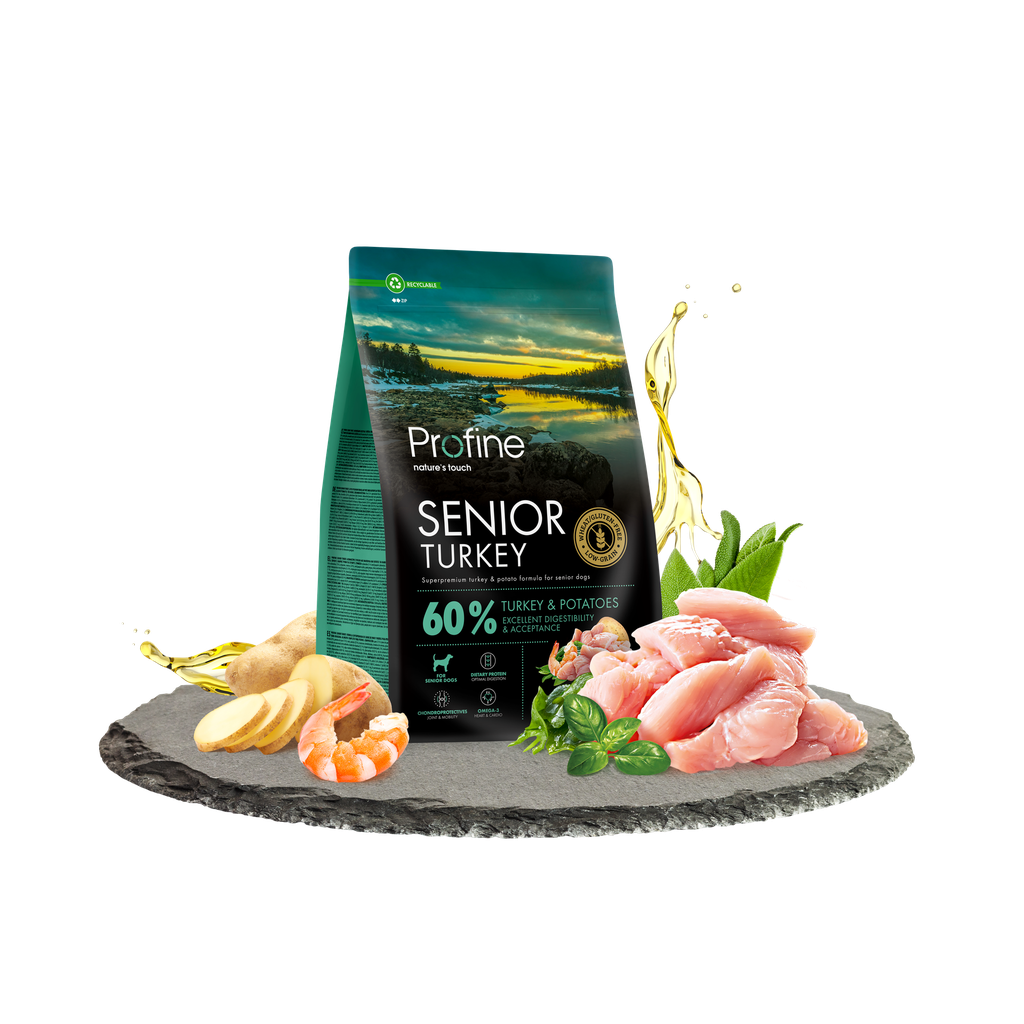 Profine Dog Dry Senior Turkey