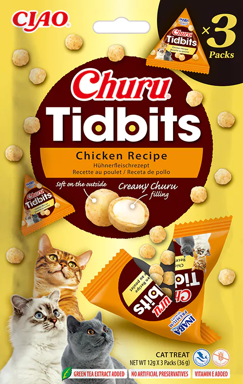 Inaba Churu Cat Tidbits Chicken