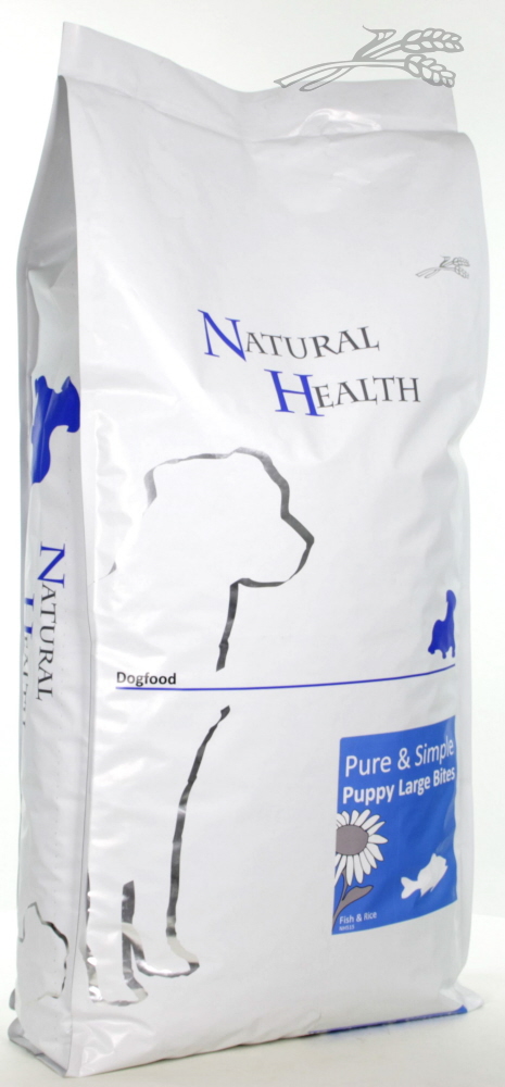 Natural Health Puppy Fish & Rice Large Bite