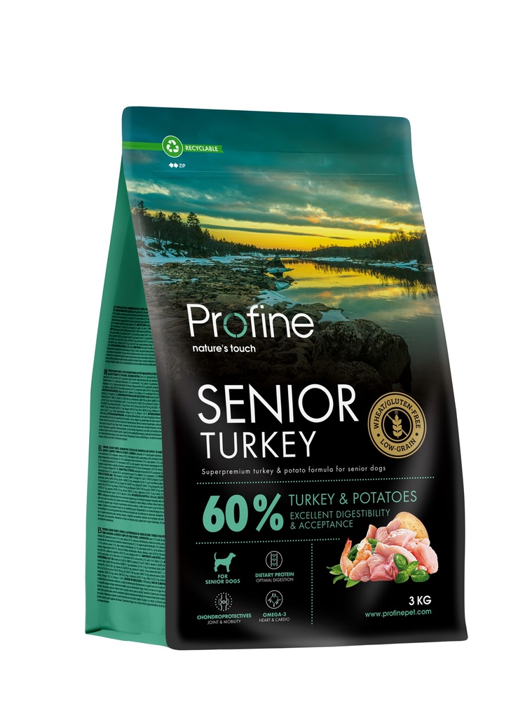 Profine Dog Dry Senior Turkey