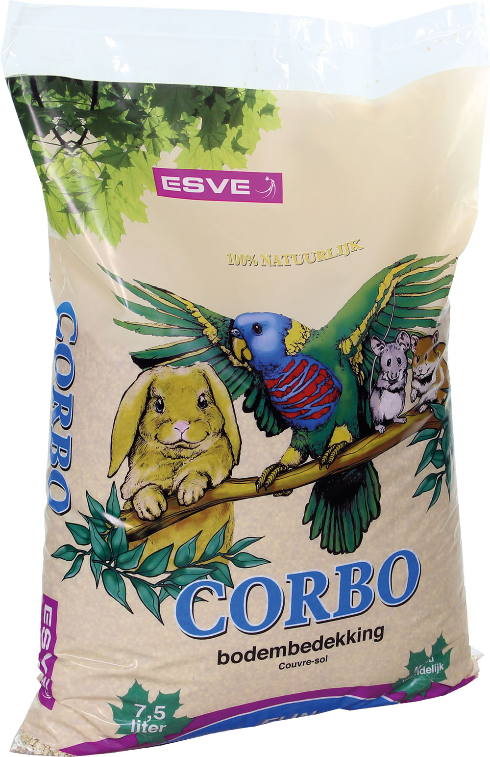 ESVE Corbo Bodembeddekking Fijn 7,5 Liter