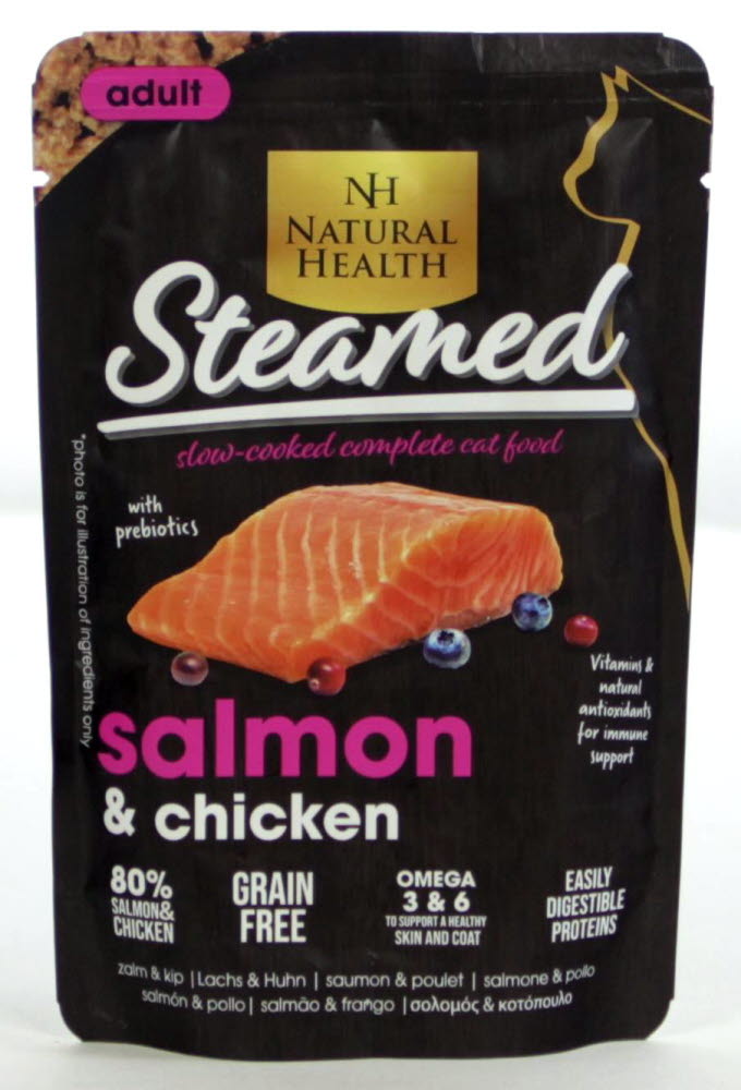 NH Cat Steamed Salmon 85 Gram
