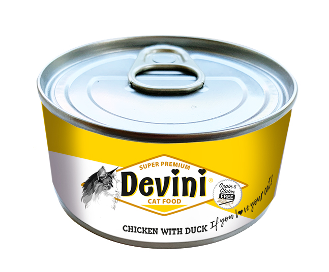 Devini Cat Chicken With Duck 70 Gram