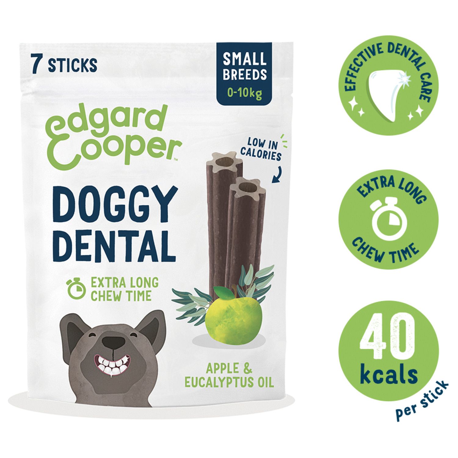 Edgard&Cooper Doggy Dental Appel - Hondensnack