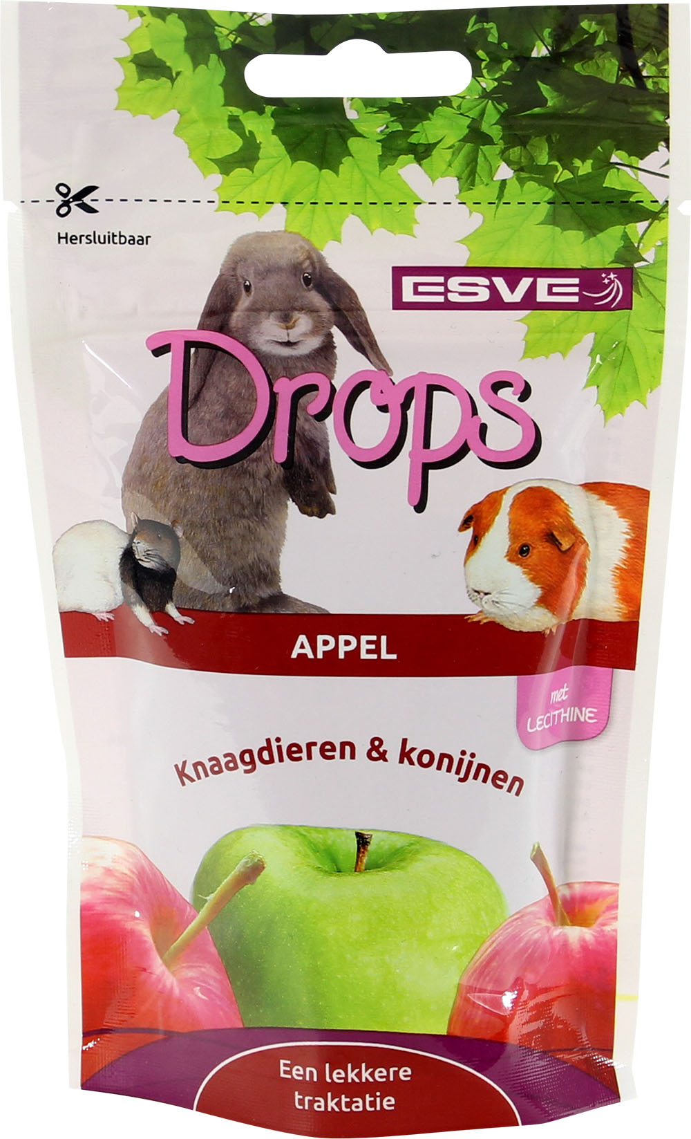 ESVE Knaagdier Drops Appel 75 Gram