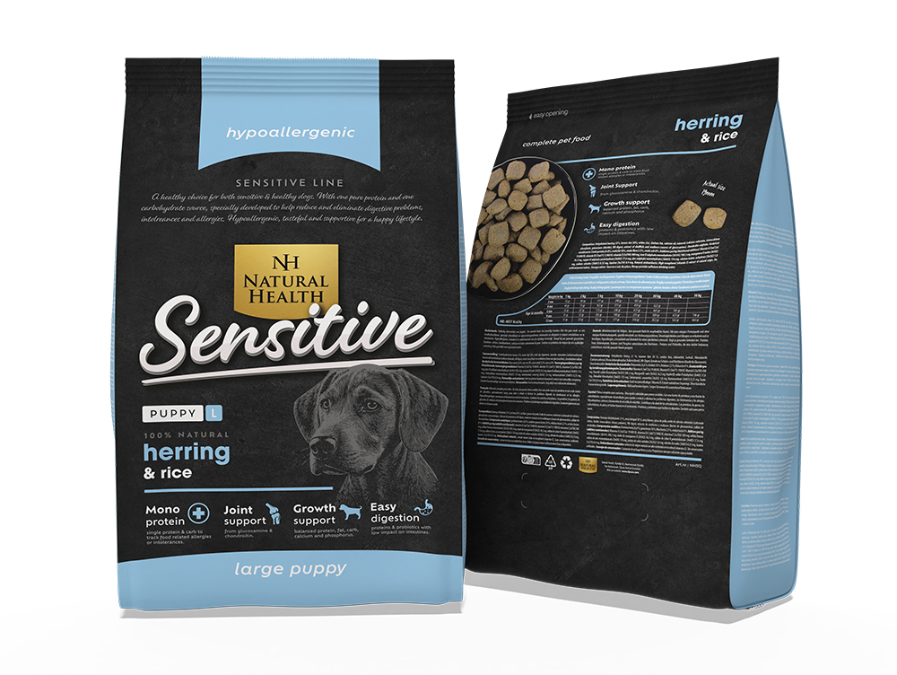Natural Health Puppy Fish & Rice Large Bite