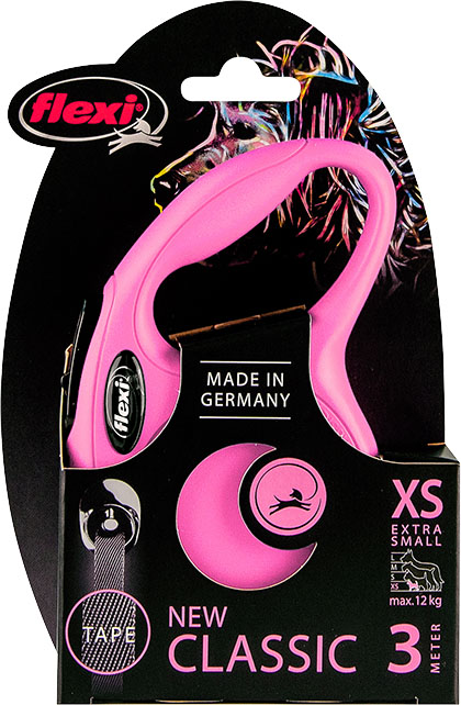 Flexi New Classic Band XS Roze 3 Meter