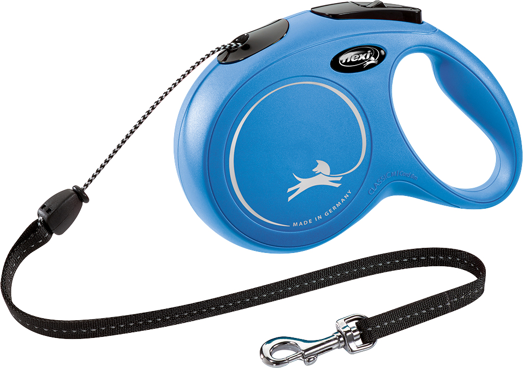 Flexi New Classic Koord Medium Blauw 8 Meter