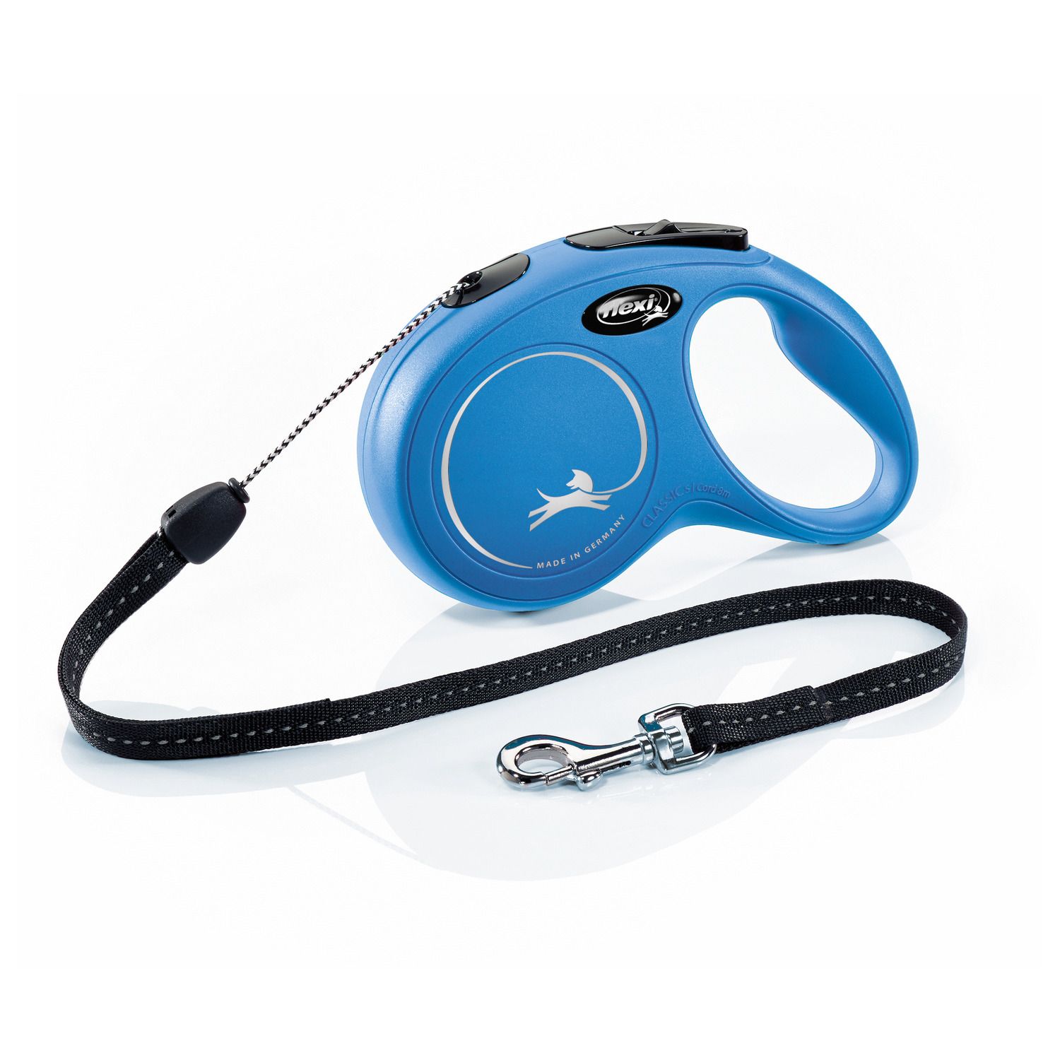 Flexi New Classic Koord Small Blauw 8 Meter