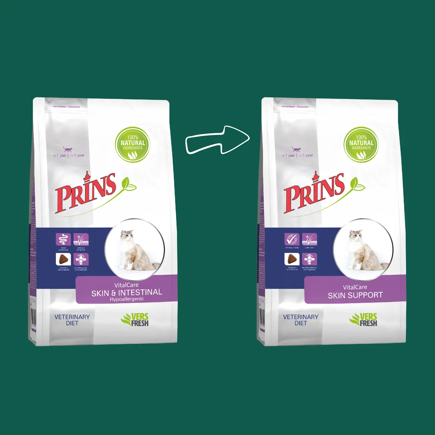 Prins VitalCare Veterinary Diet Skin Support