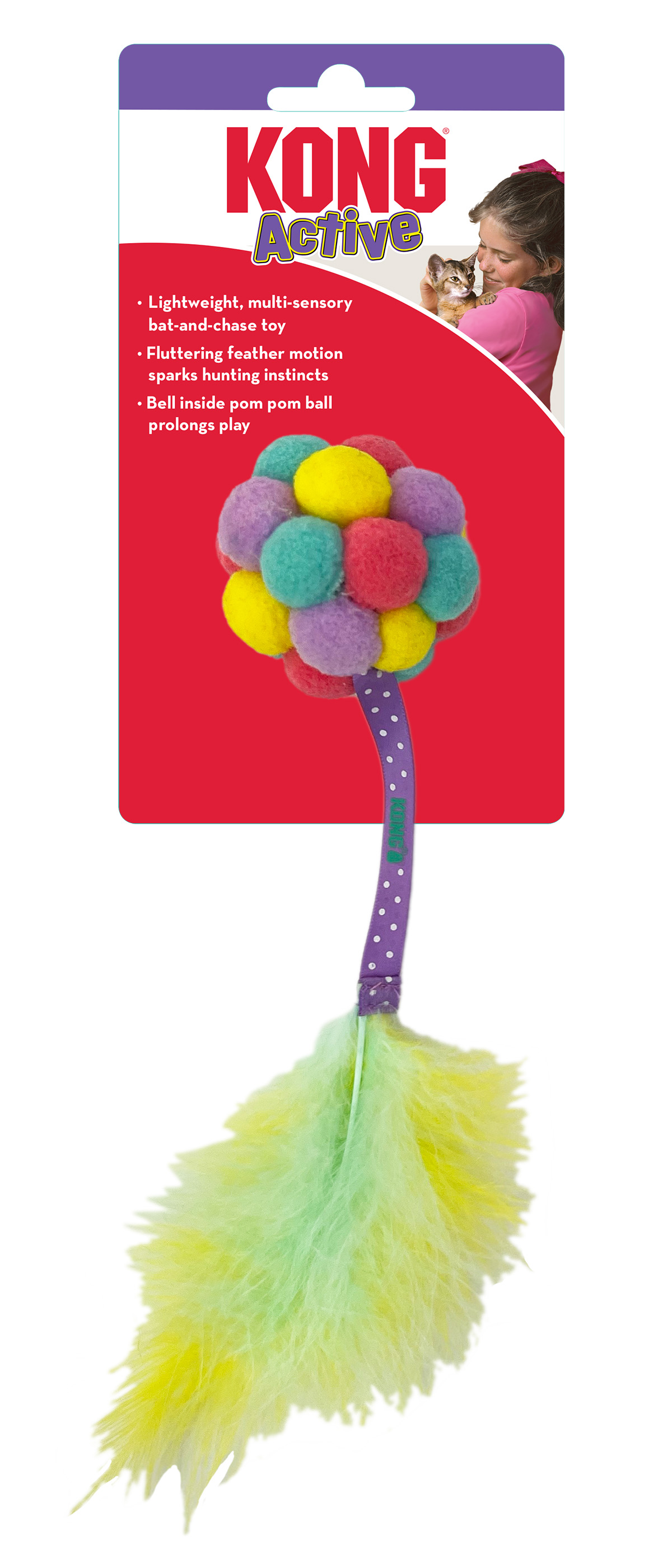 Kong Kat Active Bubble Ball Assorti