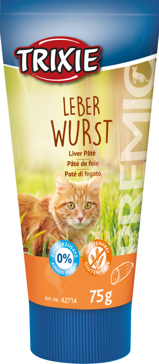 Trixie Premio Leverworstpasta 75 Gram