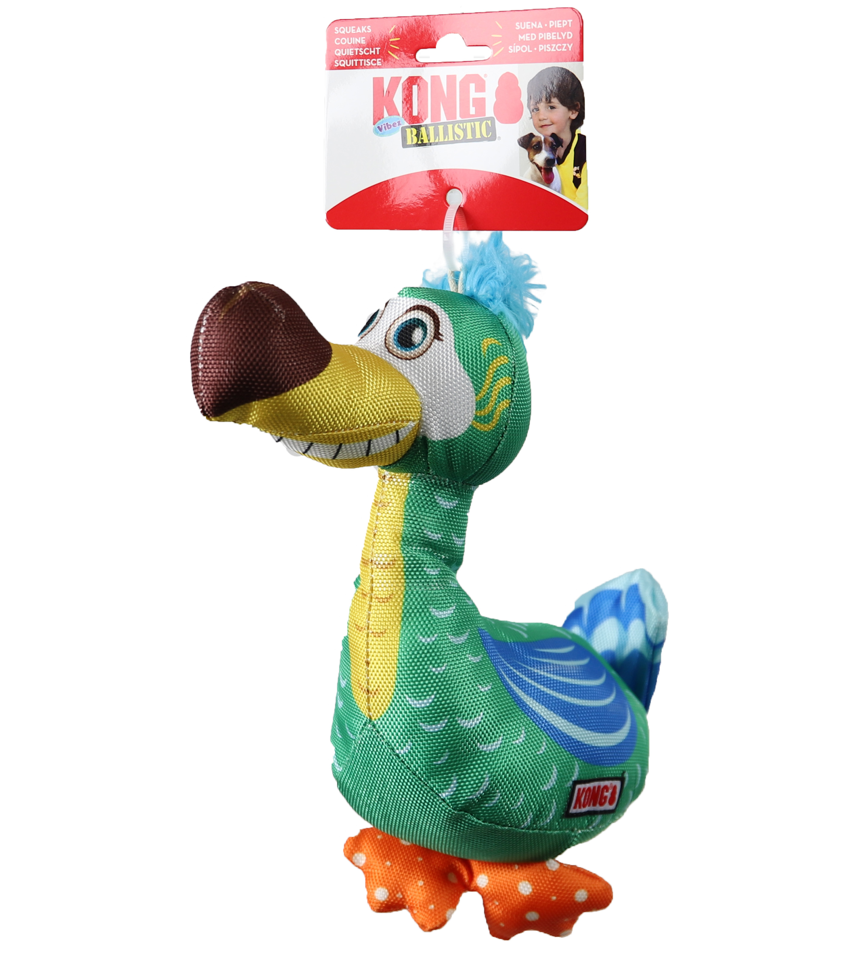 Kong Hond Vibez Bird Assorti