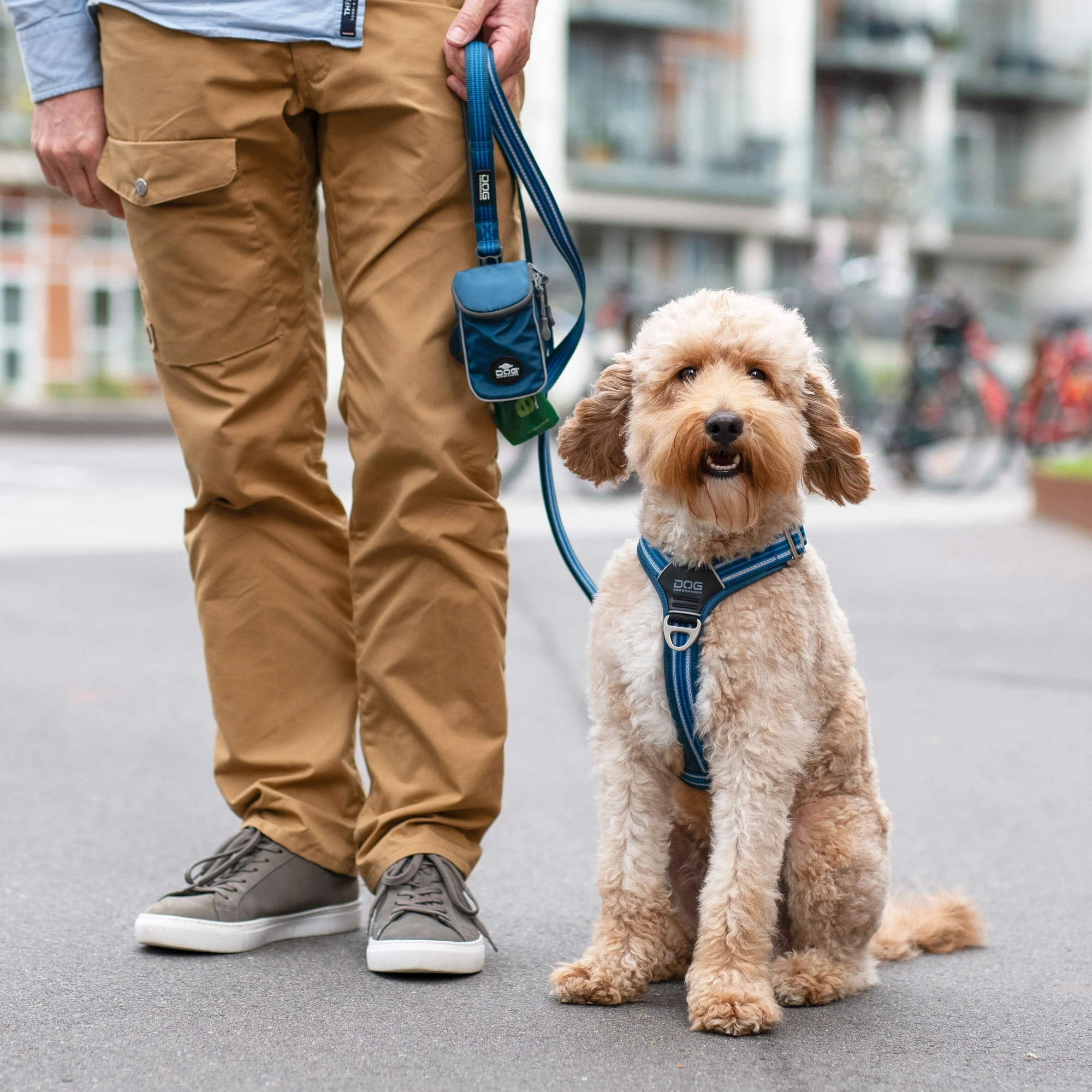 DOG Copenhagen Hondenriem Urban Freestyle Rood