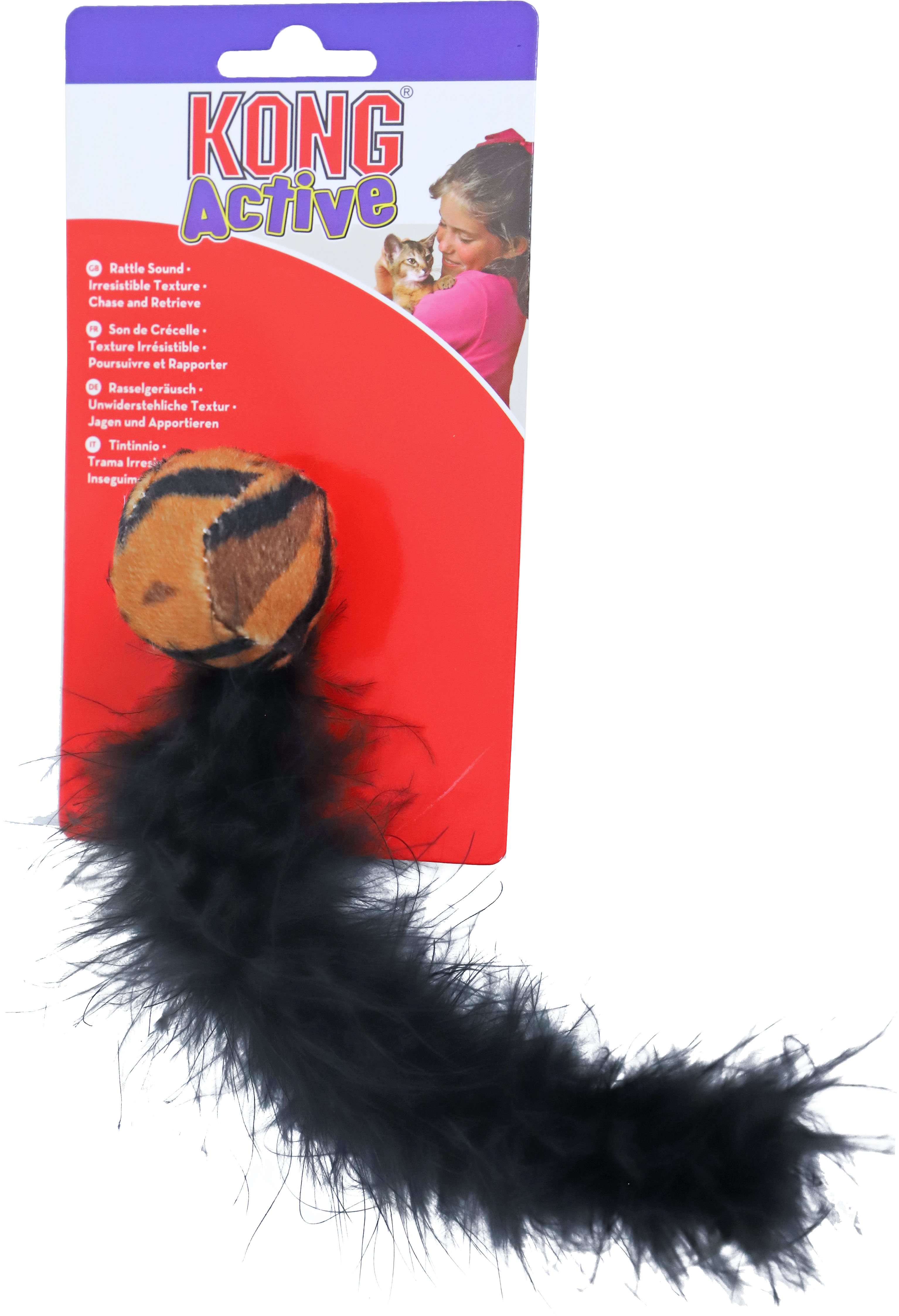 Kong Kat Active, Wild Tails, Assorti.